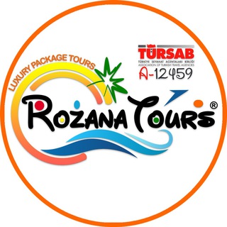 Telgraf kanalının logosu rozanatours — روزانا تورز | السياحة في تركيا،طرابزون،اسطنبول،بورصة،انطاليا،اوزنجول،ايدر،سابانجا،ابانت،رحلات،حجوزات فندقية،منتجعات Rozana Tours