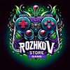 Логотип телеграм канала @rozhkov_game — R STORE | PS Турция | Xbox | PS Plus