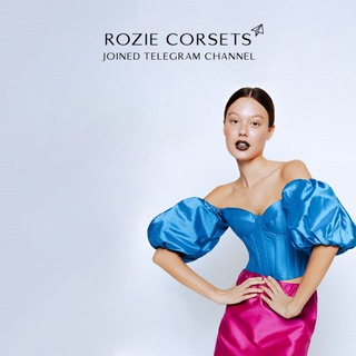 Логотип телеграм канала @roziecorsets — ROZIE CORSETS