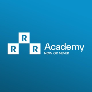 Логотип телеграм канала @rrracademy — RRR ACADEMY