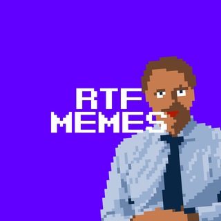 Логотип телеграм канала @rtfmemes — RTF MEMES