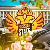 Логотип телеграм канала @ru_state — RUSSIAN STATE - онлайн-игра на Android