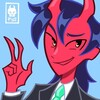 Логотип телеграм канала @rude_rogatii — оленье поместье