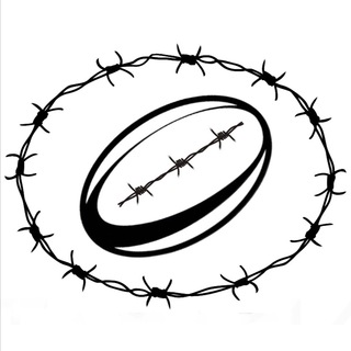 Логотип телеграм канала @rugbyzazaborom — Регби за забором