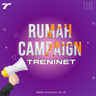 Logo saluran telegram rumahcampaign — Rumah Campaign Treninet