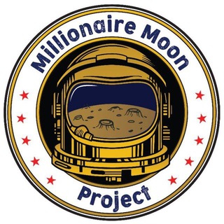 Logo of telegram channel runamillion — Millionaire Moon Project
