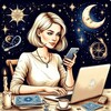 Логотип телеграм канала @runytarot — РУНЫ & ТАРО
