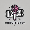 Логотип телеграм канала @ruruticket — RURU ticket | помощь в покупке билетов на k-pop концерты