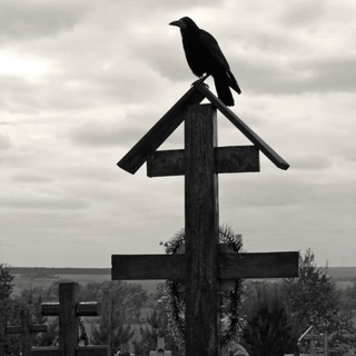Логотип телеграм канала @rus_cemetery — Русское кладбище