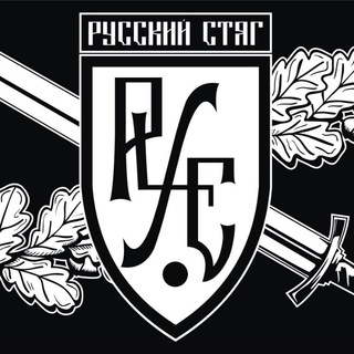Логотип телеграм канала @rus_styag — Русский Стяг