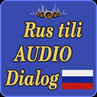 Telegram channel Rus tili audio logo