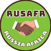 Логотип телеграм канала @rusafr — RusAfr Россия-Африка