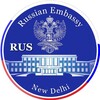 Логотип телеграм канала @rusembindia_ru — Посольство России в Индии