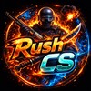 Логотип телеграм канала @rushcsgo2 — RUSH CS2