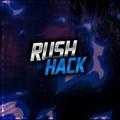 Logo saluran telegram rushhack — RUSH HACK 𝕭