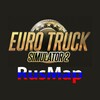 Логотип телеграм канала @rusmap_ets2 — RusMap - Карта России и Республики Беларусь.