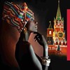 Логотип телеграм канала @russiafric — Россия Африка неофициально