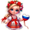 Логотип телеграм канала @russianeiro — Россия Нейросеть