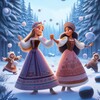 Логотип телеграм канала @russianfairytaleee — В гостях у Мораны и Живы🌙