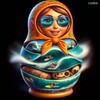 Логотип телеграм канала @russianinportugal — ༄МАТРЁШКА НА СЁРФЕ