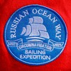 Логотип телеграм канала @russianoceanway — Russian Ocean Way. Кругосветная экспедиция