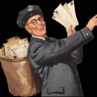 Логотип телеграм канала @russianpostman — Отдел доставки