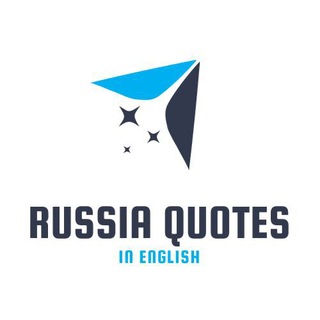 Логотип телеграм канала @russianquotesenglish — Russia Quotes in English