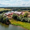 Логотип телеграм канала @russkeei_p — «Русский» Парк-отель (бывший «Дракино»)