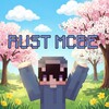 Логотип телеграм канала @rust_mcbe — RUST - MB (MCBE)