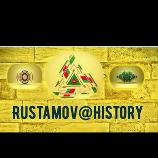 Telegram kanalining logotibi rustamovhistory — Rustamov.@history