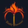 Логотип телеграм канала @rusty_saruman — Ржавый Саруман