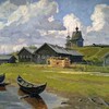 Логотип телеграм канала @ruswoodart — Русь деревянная
