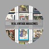 Logo of telegram channel rvmagazines — Real.Vintage.Magazines