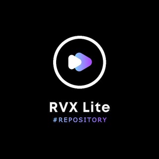 Logo saluran telegram rvx_lite_repo — RV𝕏 Lite Repo
