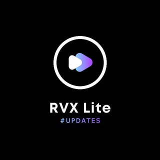 Logo of telegram channel rvx_lite — RVX LITE