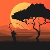 Логотип телеграм канала @rybar_africa — АФРИКАРЬ