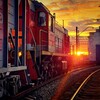 Логотип телеграм канала @rzd_v_kadre — РЖД в кадре 📸