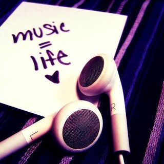 Логотип телеграм канала @s000und — music = life 💜