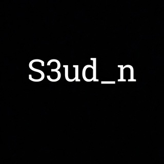 Telegram channel سعود 🎥 S3ud_n logo