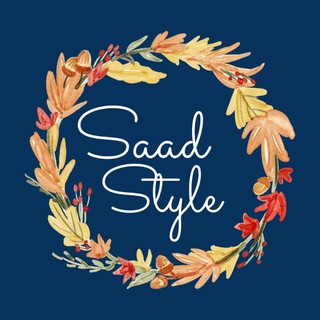Logo saluran telegram saad_style — فروشگاه صاد 😍🥰