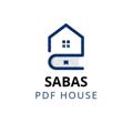 Logo saluran telegram sabaspdf — PDF HOUSE by SABAS