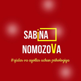 Logo saluran telegram sabina_nomozova — Qizlar(ayollar) uchun psixologiya💜