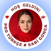 Логотип телеграм канала @sabiturkce — 🇹🇷Про Турецкий # Sabi Gonca 🩵