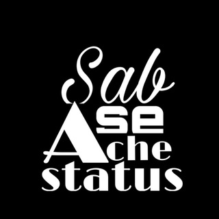 Logo of telegram channel sabseachestatus — STATUS & BGM (@sabseachestatus)