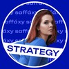 Логотип телеграм канала @saffaxy_trafik — saffа́xy strategy • продвижение