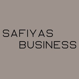 Telegram kanalining logotibi safiyas_business — Safiya's_business💸