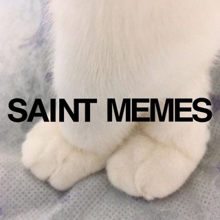Логотип телеграм канала @saintmemes — SAINT MEMES