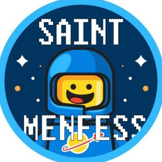 Logo saluran telegram saintmenfess — SAINT MENFESS
