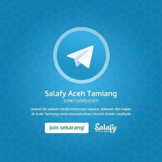 Logo saluran telegram salafyatam — SALAFY ACEH TAMIANG