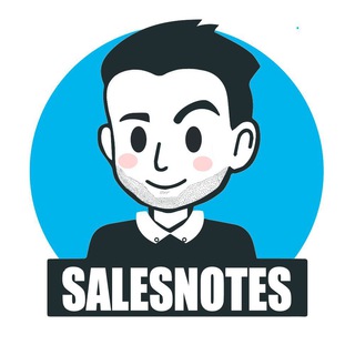 Логотип телеграм канала @salesnotes — Заметки продавца B2B